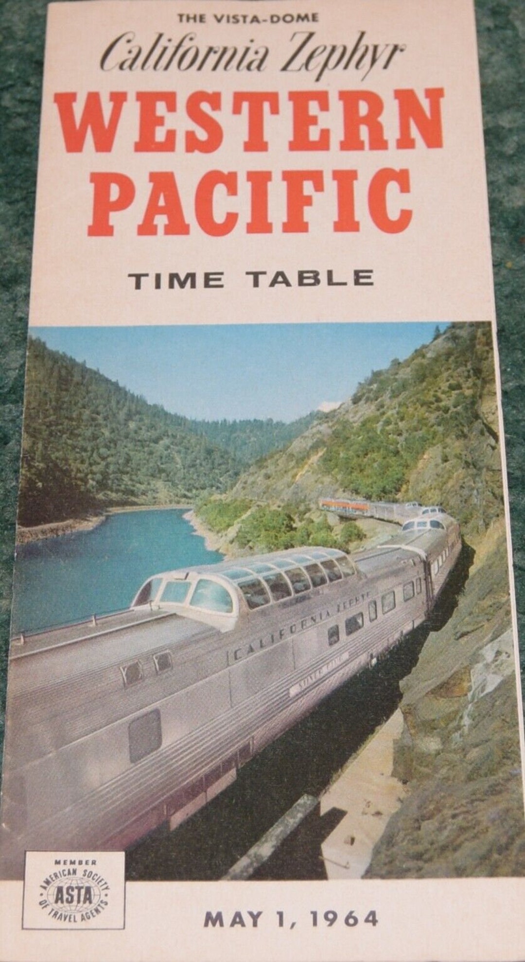 Western Pacific Railroad Passenger Timetables Lot of 7 Etsy