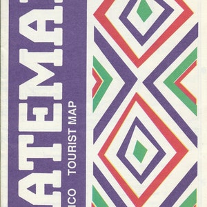 Carte du Guatemala 1990