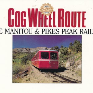 Manitou and Pikes Peak Cog Railway Photo Booklet, 1960's Decal and ...