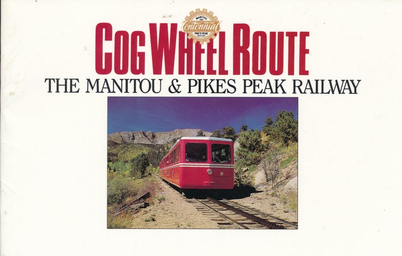 Manitou and Pikes Peak Cog Railway Photo Booklet, 1960's Decal and ...