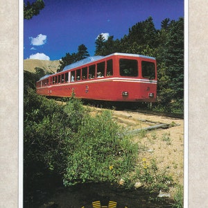 Manitou and Pikes Peak Cog Railway Lot of 5 Brochure/timetables - Etsy