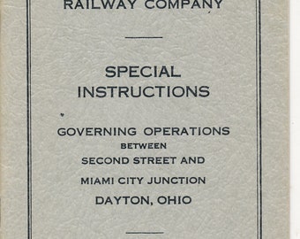 デイトン ユニオン鉄道会社 2nd ストリートとマイアミ シティ ジャンクションを管理する特別指示 1976 年 1 月 1 日改訂