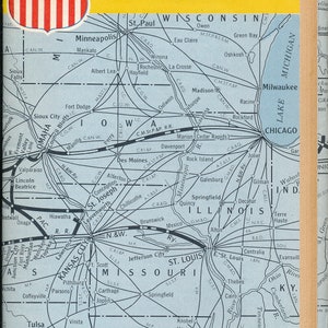 Union Pacific Railroad Public Timetable April 30, 1967