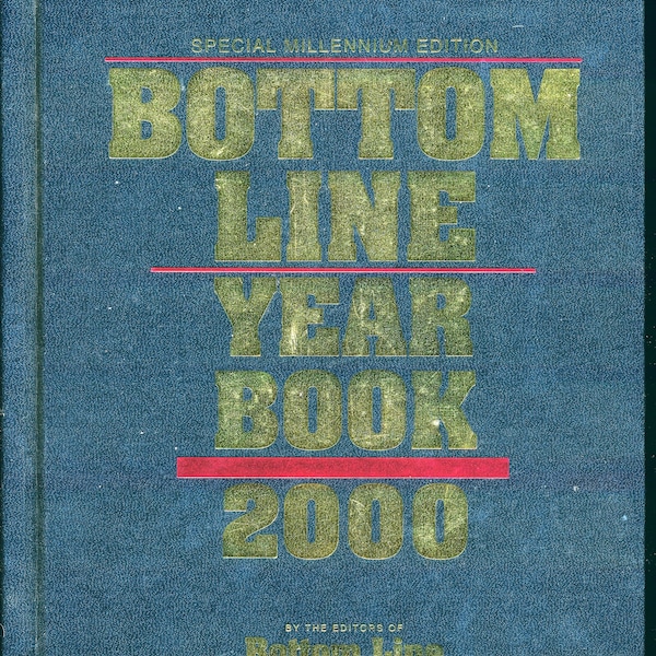 Bottom Line Yearbook Etsy