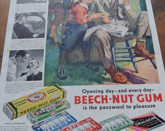 Vintage Antique Magazine Print Ad's 1900's Assortment of Sizes Lot
