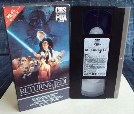VHS スターウォーズ ジェダイの帰還 1983 - Etsy 日本