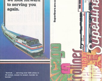 アムトラック チケット 3 枚 封筒 未使用