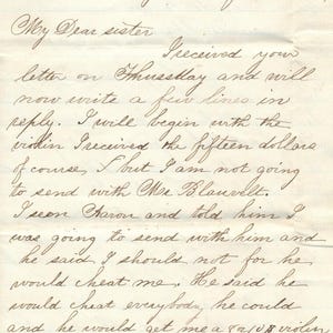 Carta de la Guerra Civil de 1864 de John Dawes en Hightown, Nueva Jersey a su hermana, fechada el 23 de enero de 1864, en papel militar estampado en relieve (18)