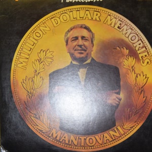 Mantovani Million Dollar Memories LP vinyl record album