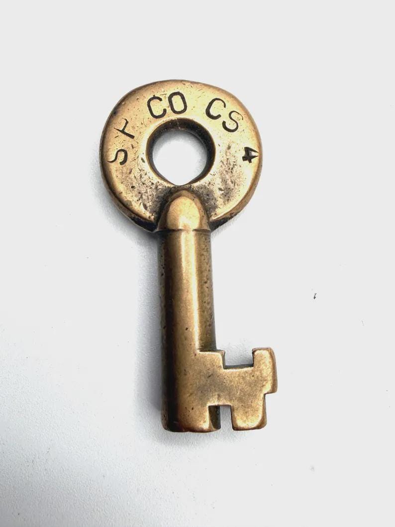 Railroad Memorabilia and Switch Keys - Etsy