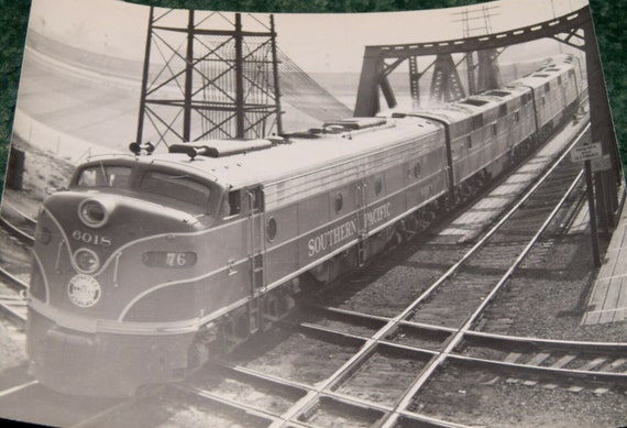 サザン パシフィック鉄道 7.5 x 9 6 枚のビンテージ白黒写真 6