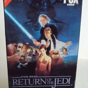 VHS Star Wars Return of the Jedi 1983