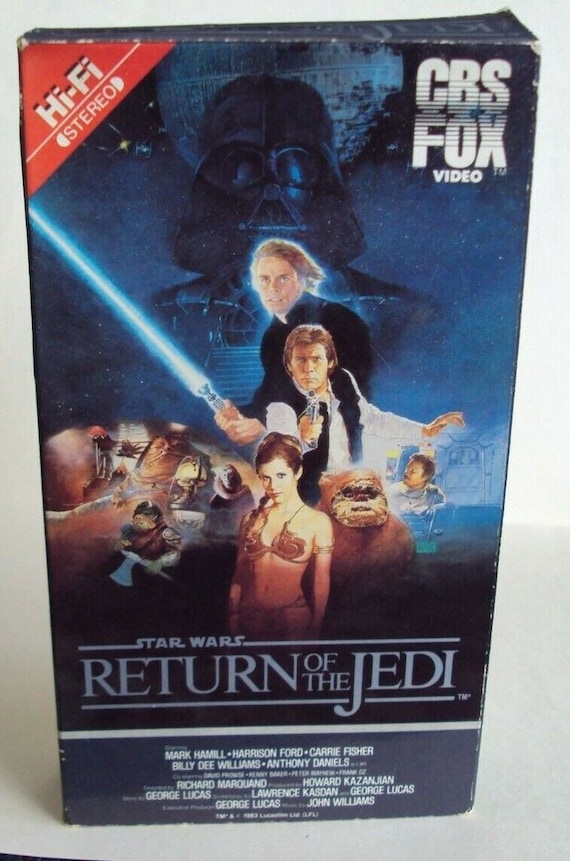 VHS スターウォーズ ジェダイの帰還 1983 - Etsy 日本