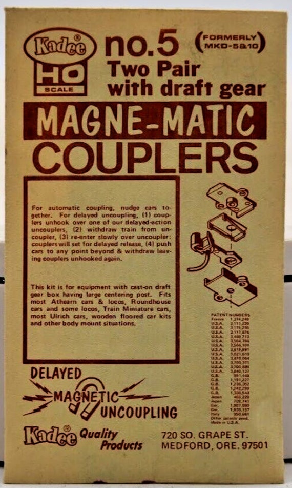 Kadee HOn3 Scale Couplers, Height Gauge, Magnet ETC - Multi Listing UK