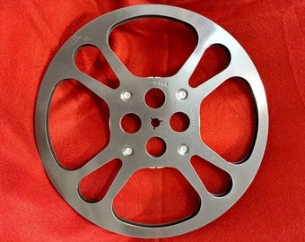Goldberg Brothers 1200 foot Super 8 metal reel and can