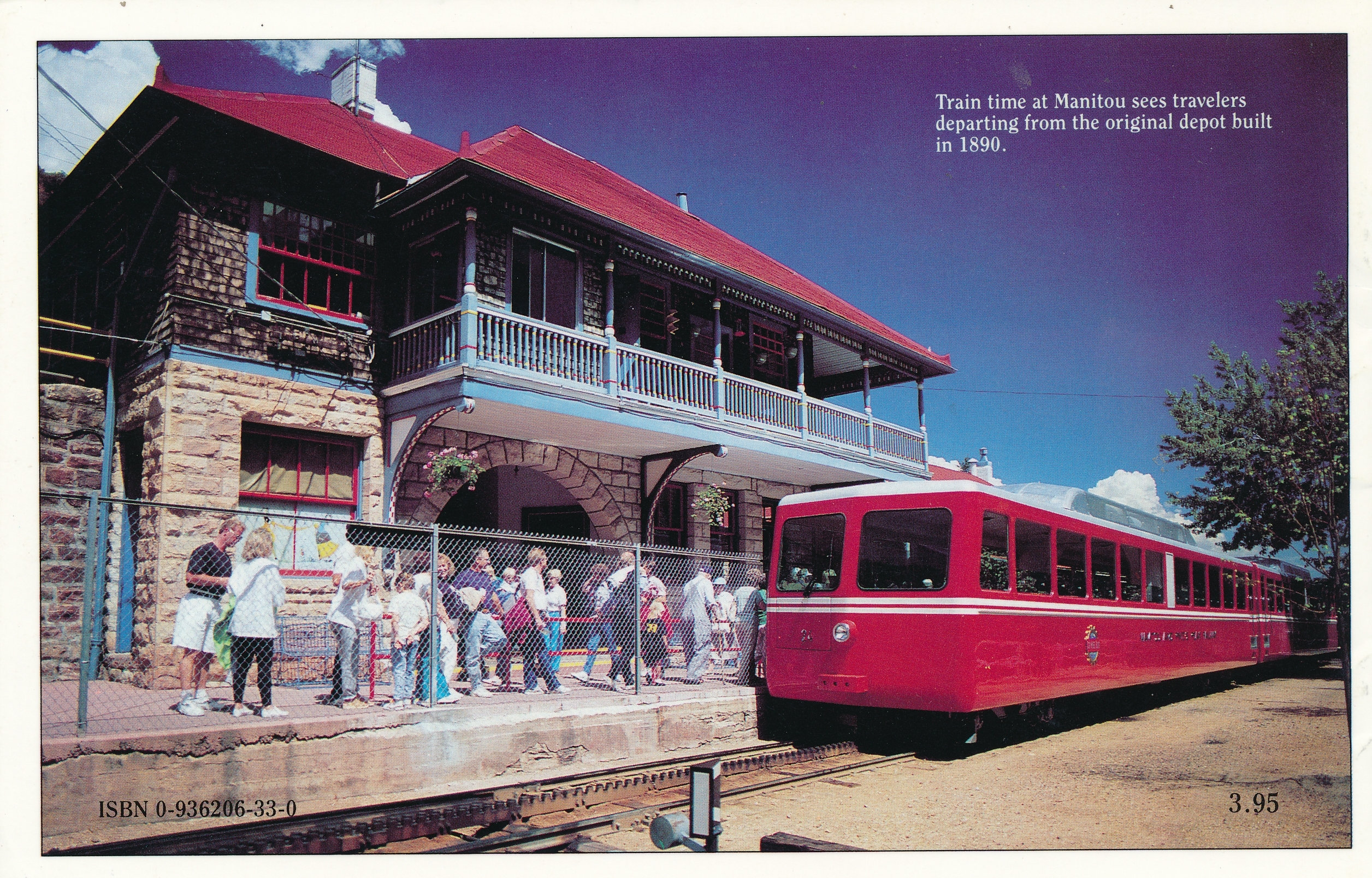 Manitou and Pikes Peak Cog Railway Photo Booklet, 1960's Decal and ...