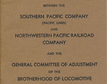サザン・パシフィック・カンパニーとノースウェスタン・パシフィック鉄道の賃金と休暇に関する協定 機関車技師 1945 年 1 月 8 日