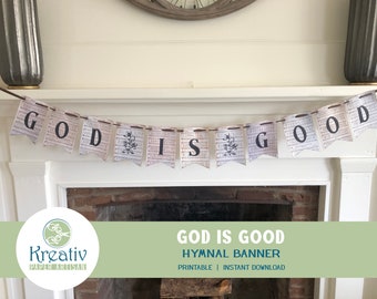 God is Good Banner - Etsy