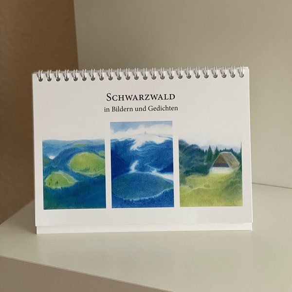 Permanent Kalender „Schwarzwald“ in Bildern und Gedichten