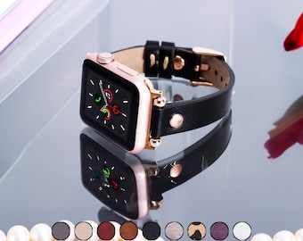 Apple Watch Band, Apple Watch Strap, Apple Watch Band Women, Apple Watch Bands,Leather Watch Strap,Christmas Handmade Gift,Anniversary Gifts