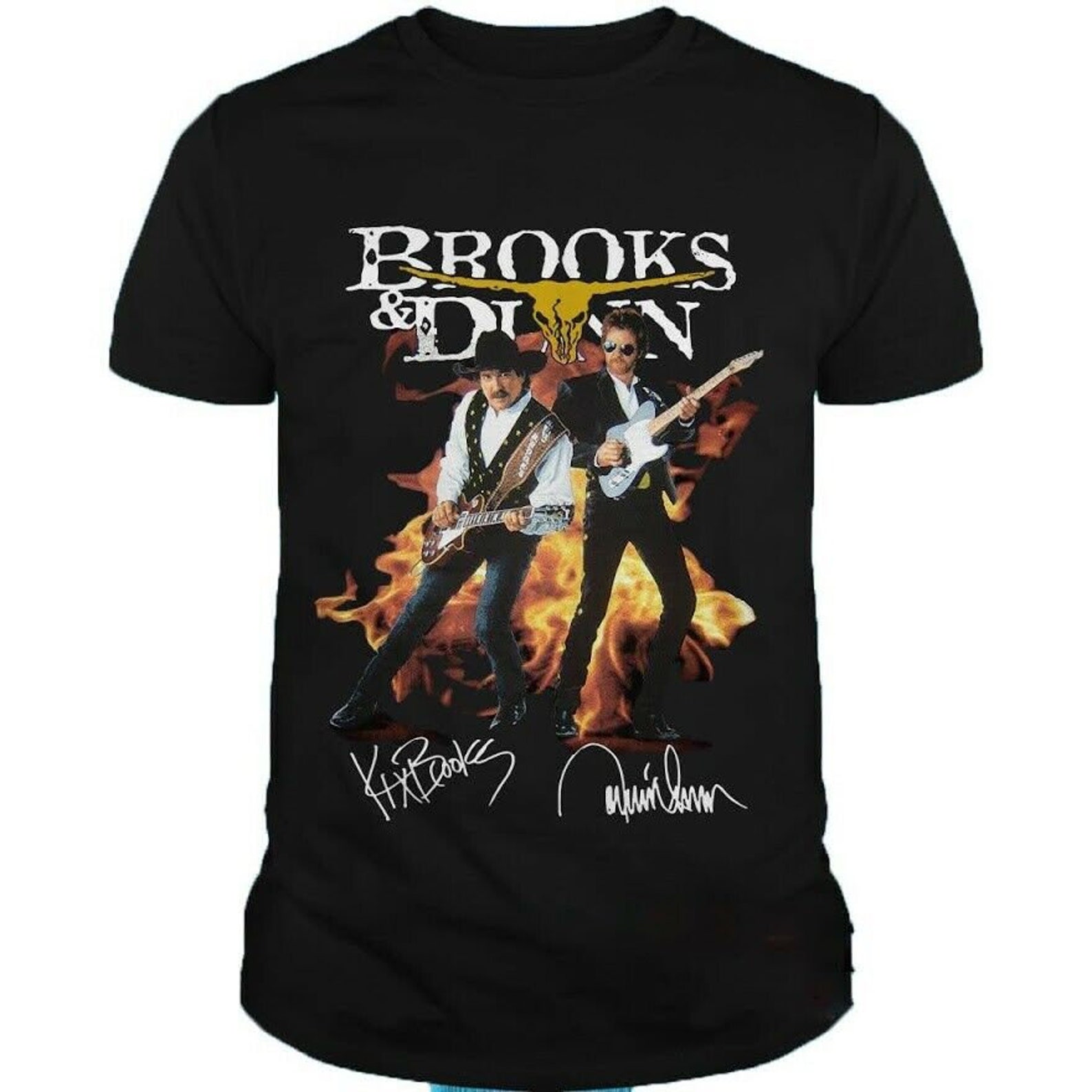 Brooks & Dunn TShirt Made in US Etsy