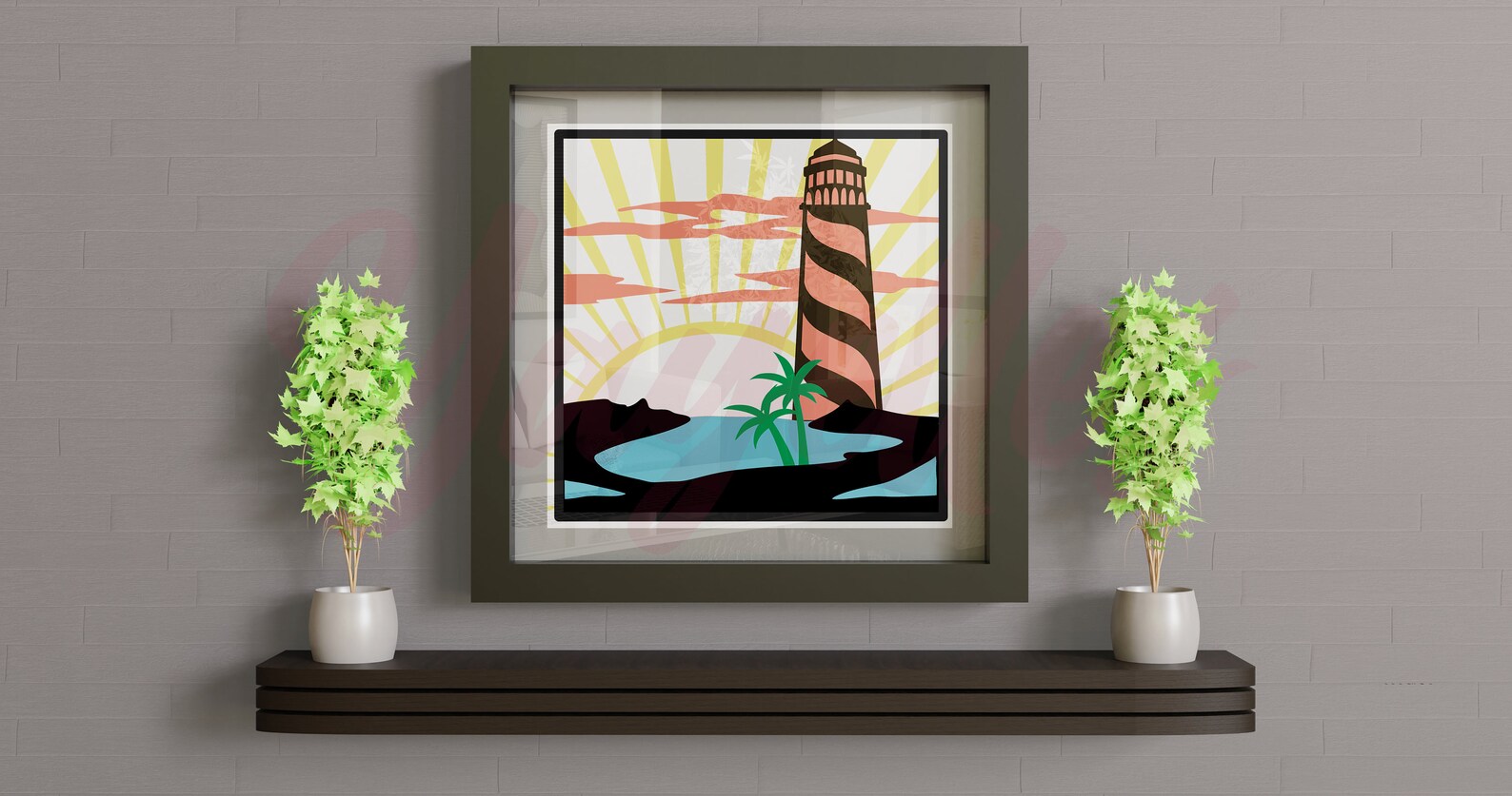Download Lighthouse Shadow Box SVG 3d papercut SVG paper art | Etsy