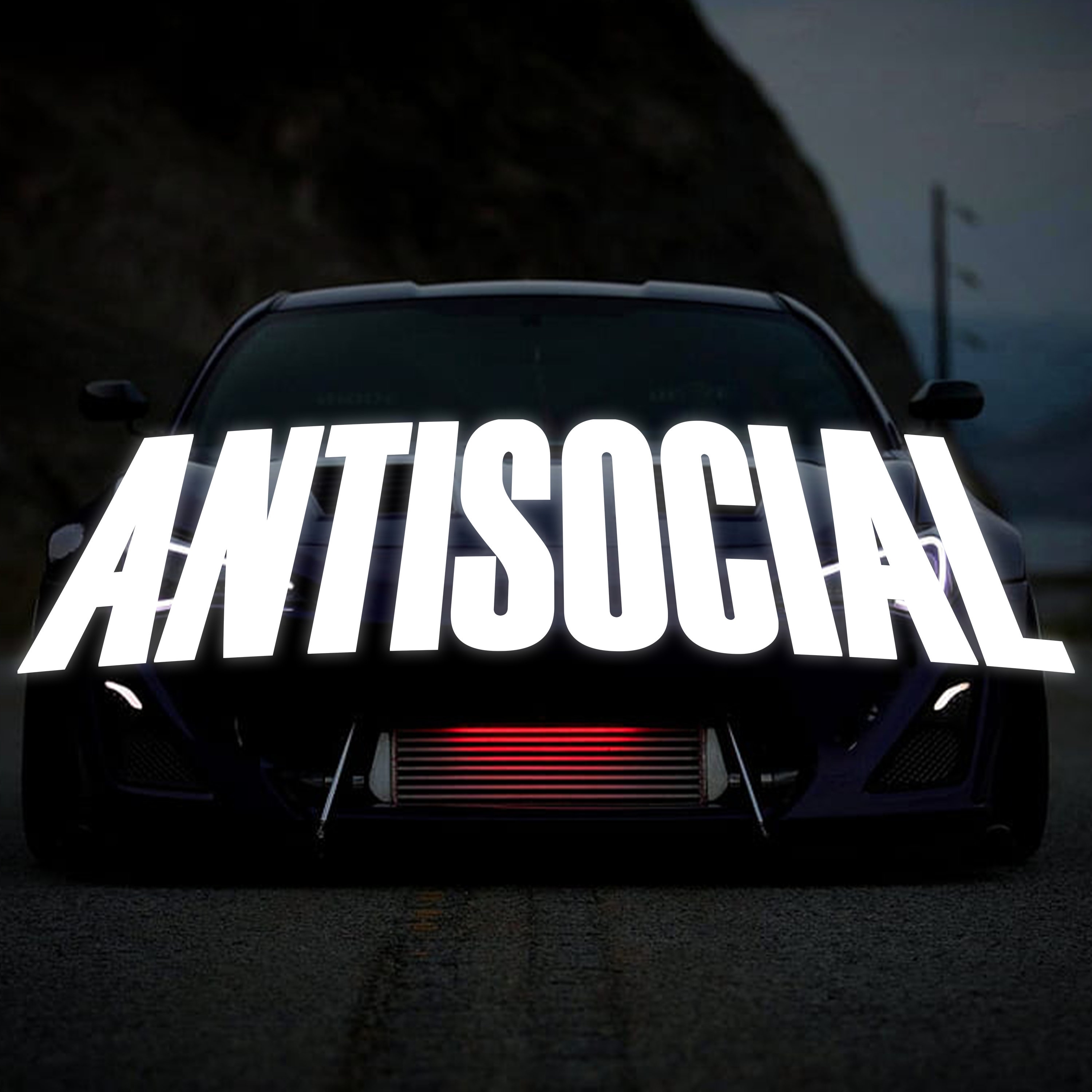 Antisocial Sticker -  UK