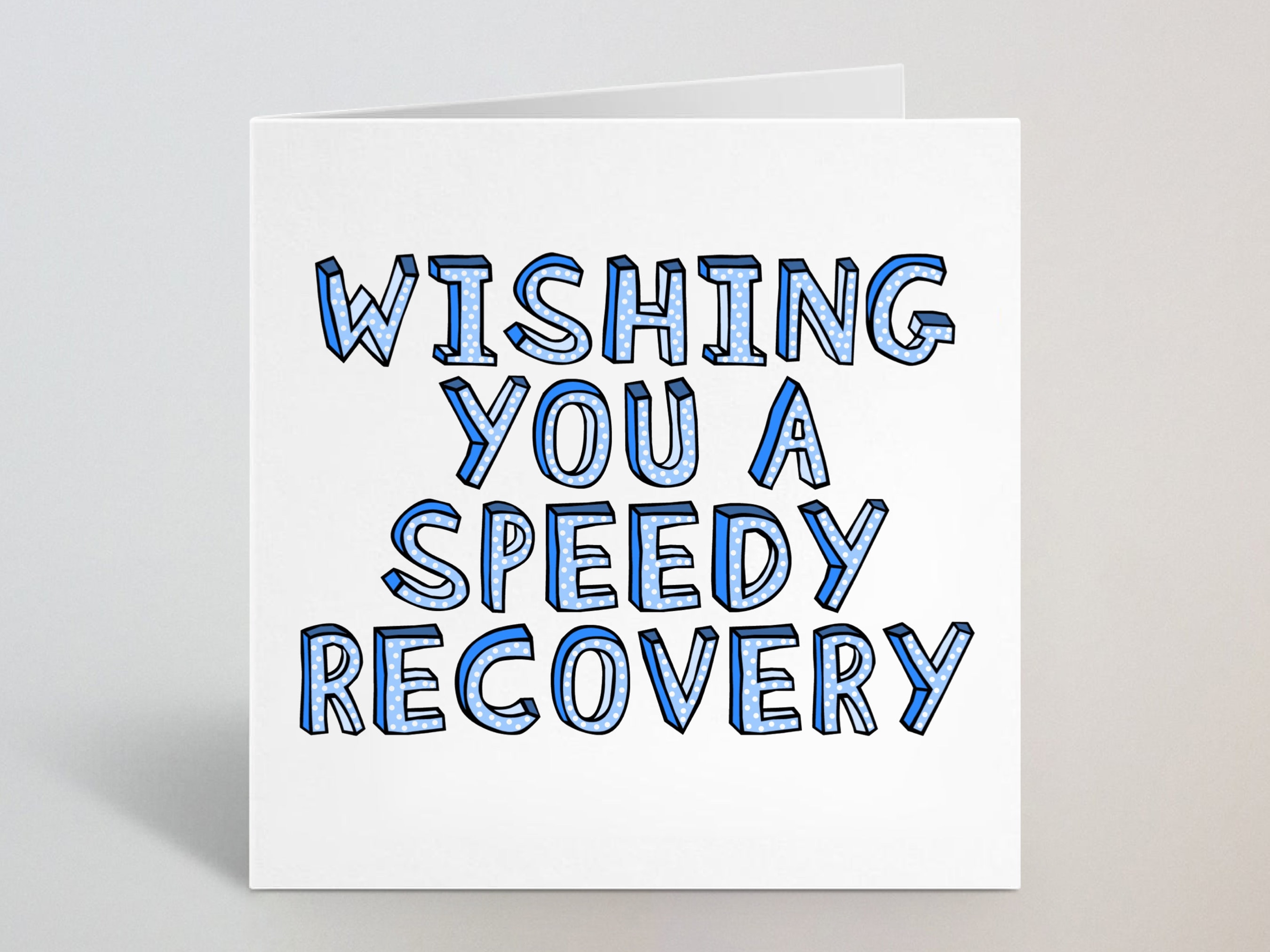 Wishing You A Speedy Recovery Greeting Card - Thinking of You Support ...