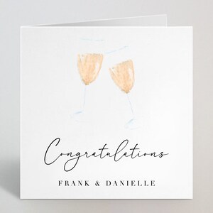Nombres personalizados Tarjeta de felicitación cursiva - Felicitaciones graduación, examen de manejo, promoción, aprobación de exámenes, bien hecho - Reino Unido Hecho