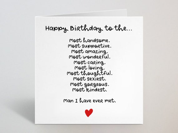 Happy Birthday Handsome Man Images Happy Birthday To The Most Handsome Supportive Amazing Man - Etsy Denmark