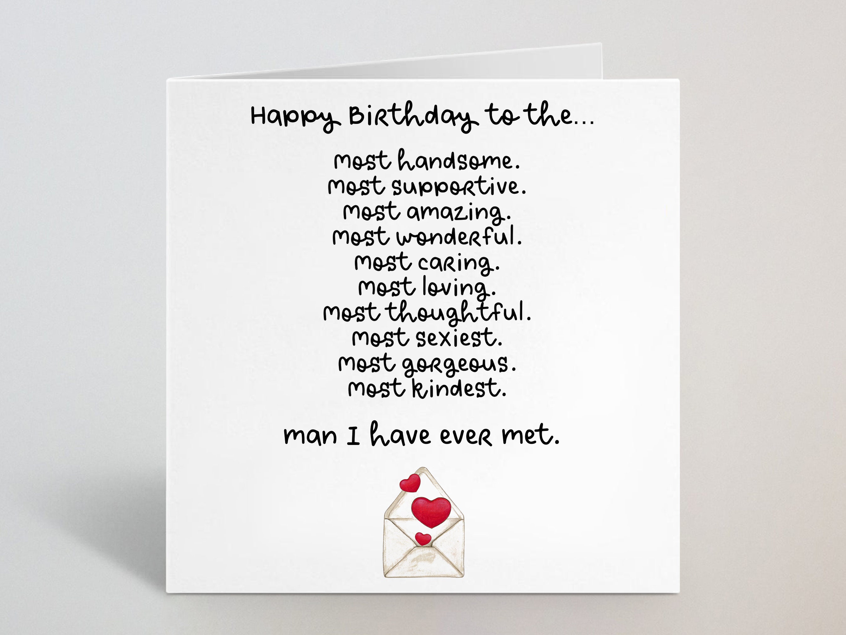 Happy Birthday to My Amazing Boyfriend Birthday Card, Birthday Card for  Boyfriend, Boyfriend Birthday Gifts, Birthday Card for Him, Romantic 