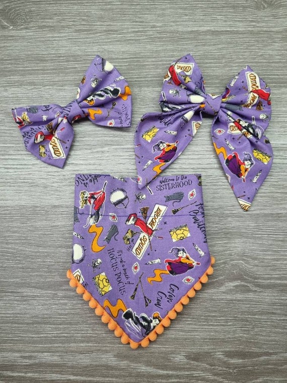 Hocus Pocus Dog Halloween Accessories Etsy