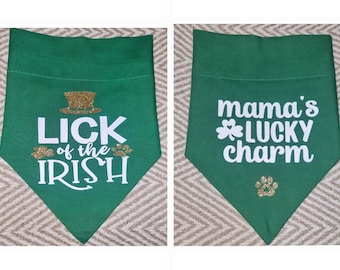 St.Patricks Day Dog Bandana