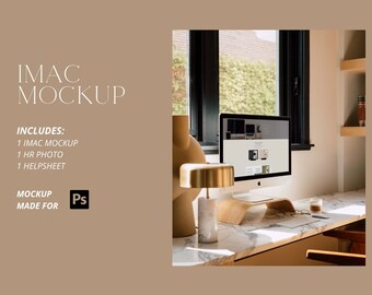 Imac Mockup, Mockups for Designers, Mockups for Webdesigners, Laptop Mockups, Realistic Mockup, RUBY 33