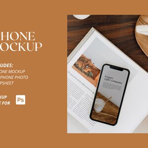Maqueta de iPhone, Maquetas para diseñadores, Maquetas para diseñadores web, Maqueta de computadora portátil, Maqueta realista, TERRA 1