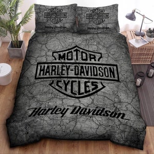 Harley T-shirt Quilt-HD motorcycle bedding-Biker-HD Memory tshirt Quilt-Custom harley tee shirt quilt