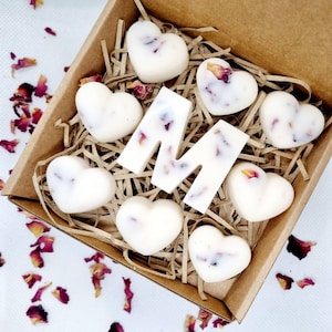 Personalised Heart shape Soy Wax Melts © / Birthday Present / Gift / eco friendly