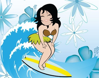 Surfen Betty!