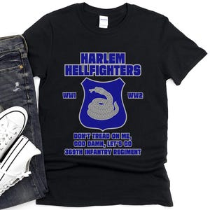 Harlem Hellfighters Black History Unisex T-Shirt, WWI African American Soldiers Tee, Black History Month, BHM Shirt, African American