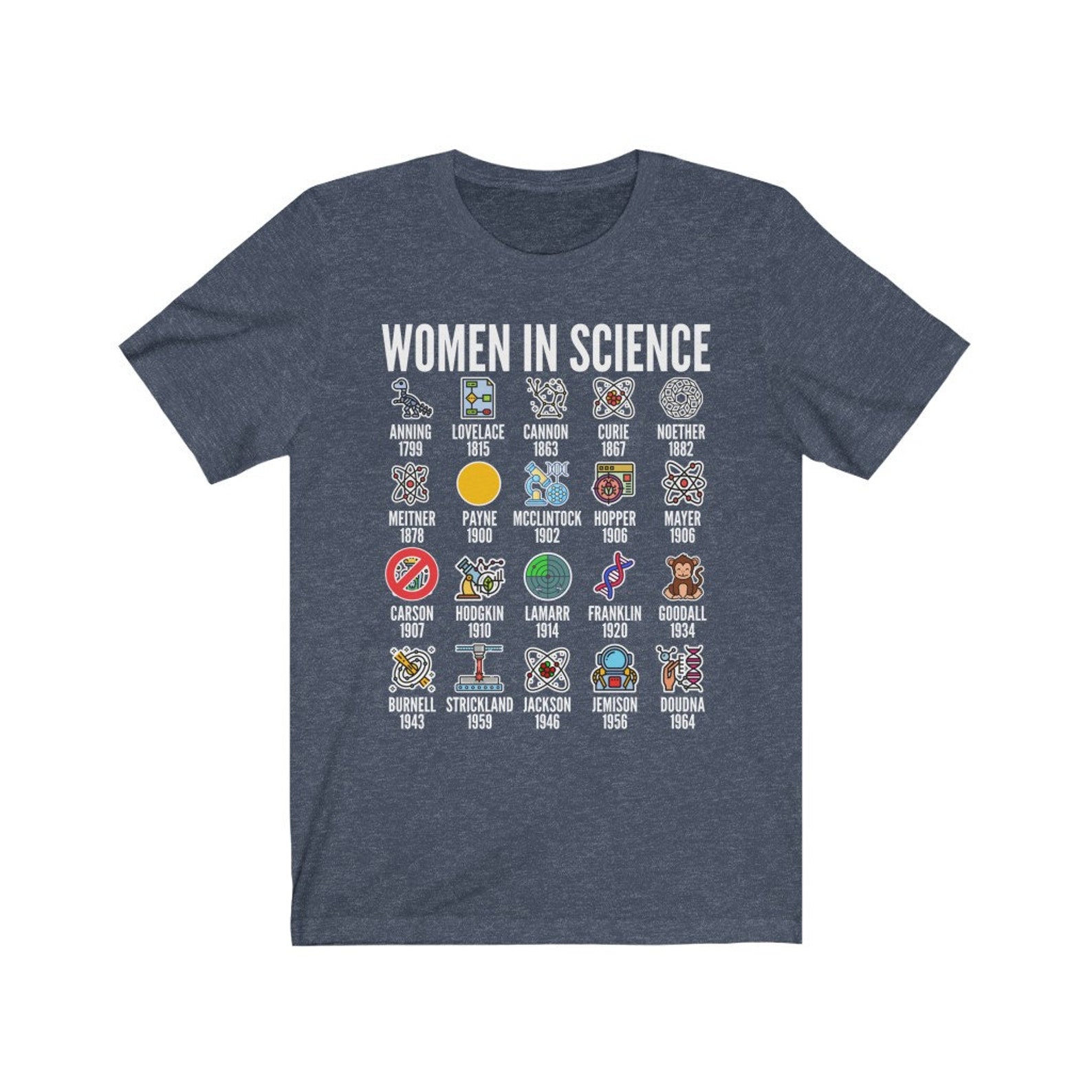 Women in Science tshirt Science Shirt Shirt for girl | Etsy