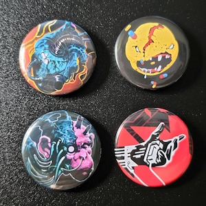 Songbird So Mi Cosplay Button Pin Set
