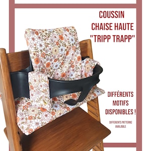 Stokke Tripp Trapp と互換性のあるハイチェアクッション。