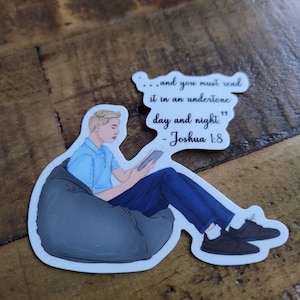 JW Personal Study, JW, Best Life Ever, Joshua 1:8 Text Sticker, Pioneer Gift, Jw Stickers