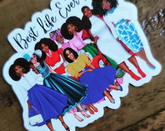 Weatherproof Stickers, JW, Best Life Ever, JW Stickers, JW Youth, Pioneer Gift,  Jw Friends
