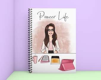 JW Pioneer Life Notebook, Spiritual Thoughts, Pioneer School Gift