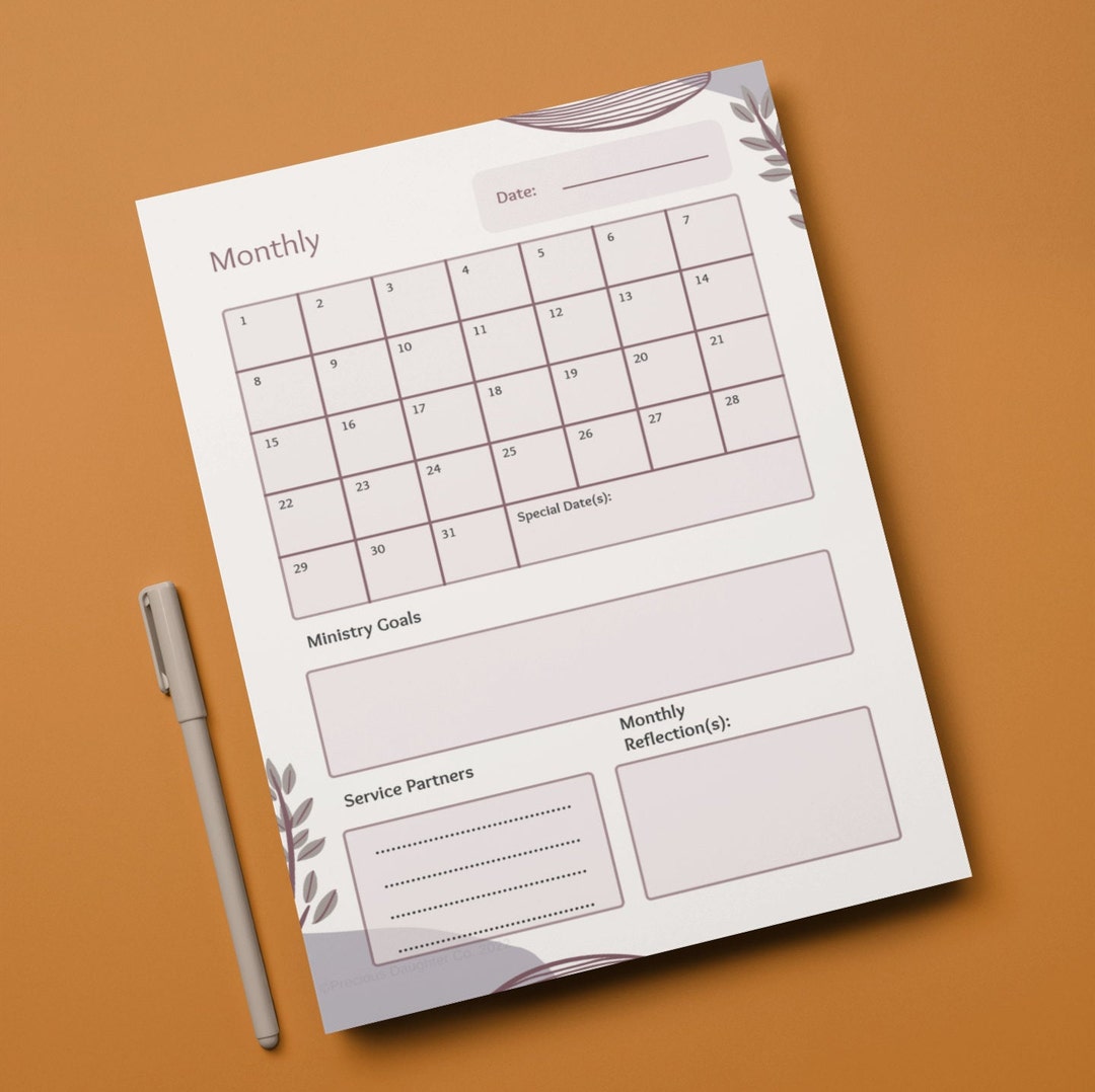 Digital Download, JW Weekly Planner, Instant Download, Jw Best Life