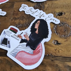 Best Life Ever, Weatherproof Stickers, JW, Best Life Ever, JW Stickers, JW Youth, Pioneer Gift,  Jw Stickers