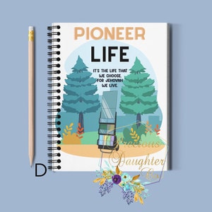 JW Notebook Pioneer Service School 2023 JW Gift, Pioneer Service School Gift Virtual Pioneer School Escuela De Precursores 2023