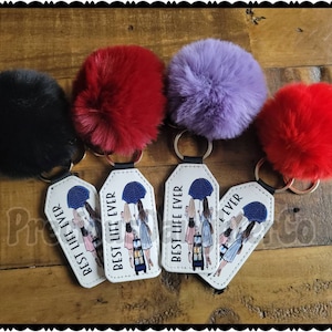 Personalized Key Chain, Sublimated Keychain, Best Life Ever, JW Keychain, Pioneer Gift