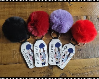 Personalized Key Chain, Sublimated Keychain, Best Life Ever, JW Keychain, Pioneer Gift